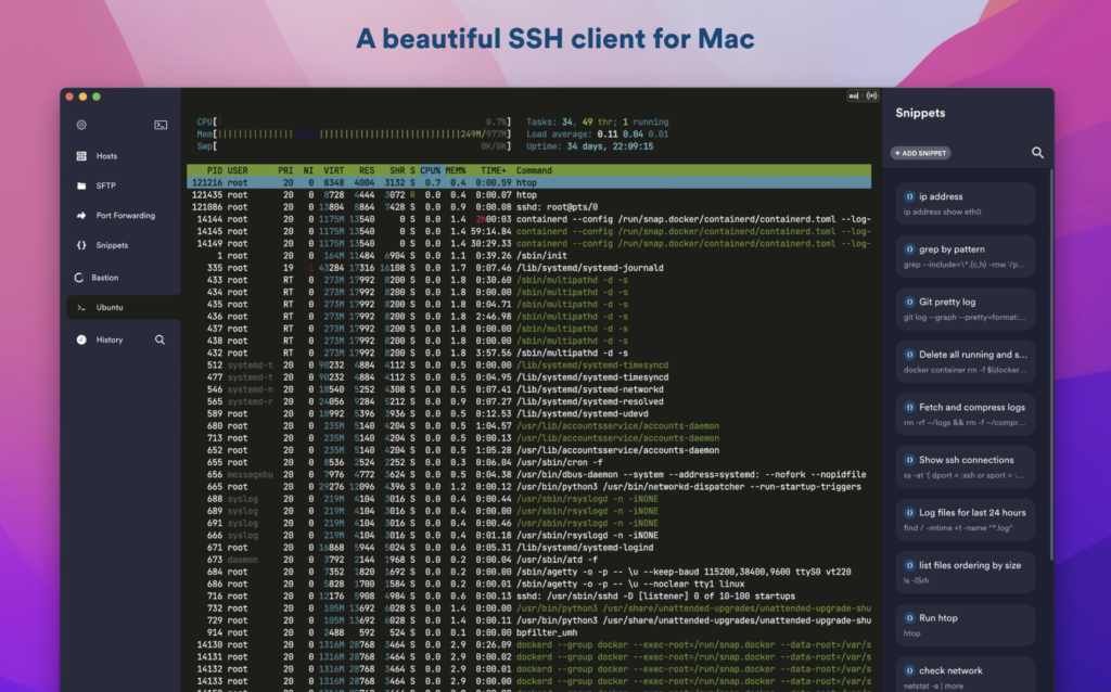 图片[2]-「巨好用的SSH连接客户端」Termius for Mac v7.34.1正式激活版-MAC星球